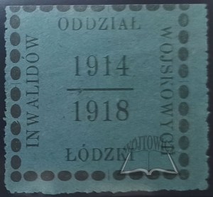 (ŻOŁNIERZ Polski). Lodžská pobočka vojnových veteránov. 1914 - 1918.