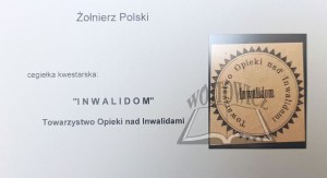 (Soldier of Poland). Society for the Care of the Disabled. Invalids.