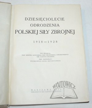 JOURNAL Réveil des forces armées polonaises 1918-1928.