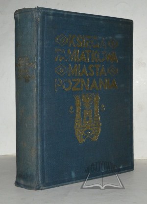 (POZNAŃ). Pamätná kniha mesta Poznaň.