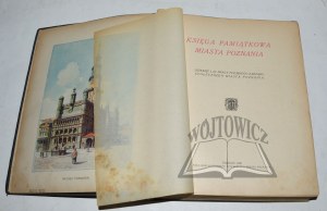 (POZNAŃ). Livre commémoratif de la ville de Poznań.