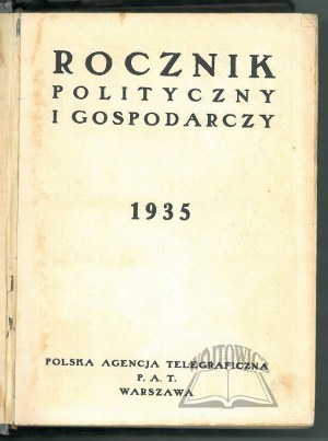 ROCZNIK polityczny i gospodarczy 1935.