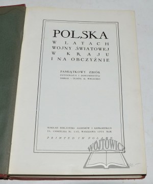 WIELICZKO M.(arian), Polska w latach wojny światowej w kraju i na obczyźnie.
