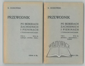 SOSNOWSKI Kazimierz, Przewodnik po Beskidach Zachodnich.