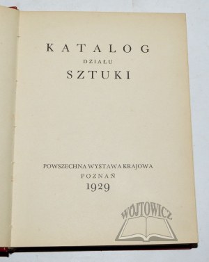 CATALOGUE of the Art Department. General National Exhibition.