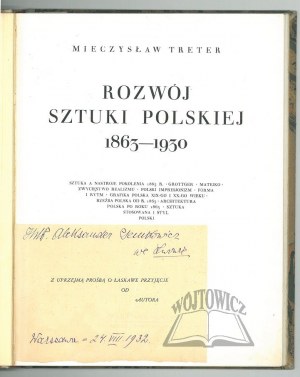 TRETER Mieczysław, Vývoj poľského umenia 1863-1930
