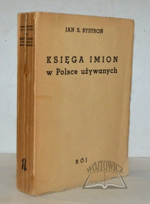 BYSTROŃ Jan St., Buch der Namen in Polen verwendet.