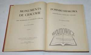 CERCHA Maksymilian i Stanisław, Pomniki Krakowa.