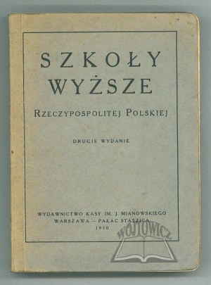 SZKOŁY Wyższe Rzeczypospolitej Polskiej.