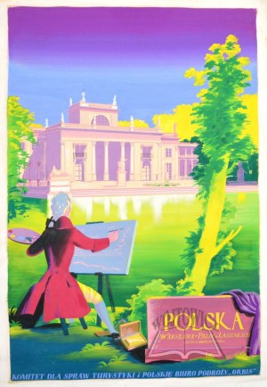 GRONOWSKI Tadeusz (1894-1990), (Projekt plakatu). Polska. Warszawa. Pałac w Łazienkach. Arch. D. Merlini 1788 r.