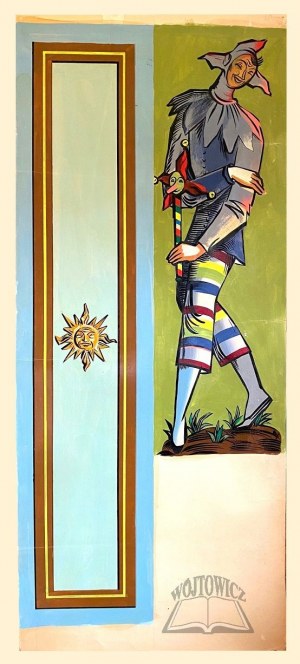GRONOWSKI Tadeusz (1894-1990), Projekt parawanu.