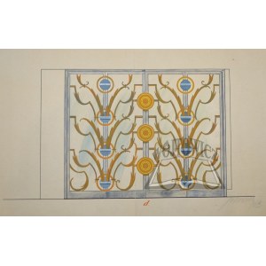 GRONOWSKI Tadeusz (1894-1990), Progetto di uno schermo?