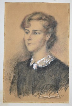 SZANCER Jan Marcin (1902-1973), Portret młodej kobiety.