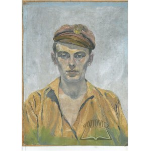 DZIELIŃSKI Jan Kazimierz (1894 - 1955), Selbstporträt.