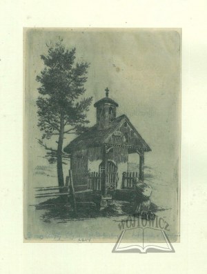 ELJASZ- Radzikowski Walery (1841-1905), Kapliczka w Poroninie.