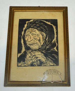 KRAŻOWSKA-KNOTOWA Helena (1911-1992), Głowa.