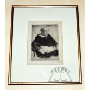 MEHOFFER Józef (1869-1946), Portret O. Joachima Berthier Dominikanina we Fryburgu w Szwajcarii.