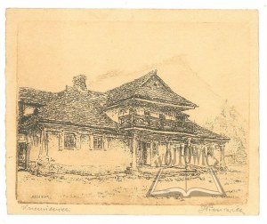 PIENIĄŻEK Józef (1888-1953), Krzemieniec. (Stary dom).