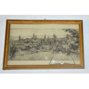 PIENIĄŻEK Józef, Lwów. Panorama miasta.