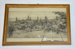 PIENIĄŻEK Józef, Lwów. Panorama miasta.