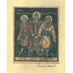ŻURAWSKI Władysław (1888 Stryj - 1963 Mielec), Pankracy Bonifacy Serwacy źli na ogrody chłopacy.