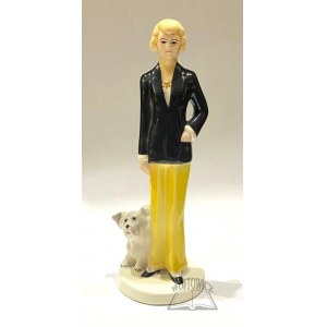 PATIENTS. Lady with dog.