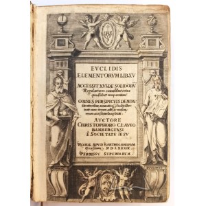 CLAVIUS Christoph, Euclidis Elementorum Lib. XV.
