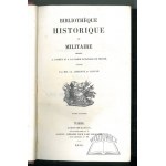 (PIŁSUDSKI Józef, CZARTORYSKI Adam. AUTOGRAF)., Liskenne et Sauvan. Bibliotheque historique et militaire: Dediee a l'armee et a la Garde nationale de France.