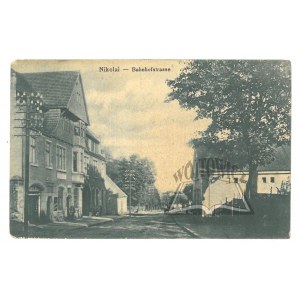 (MIKOŁÓW). Nikolai - Bahnhofstrasse.