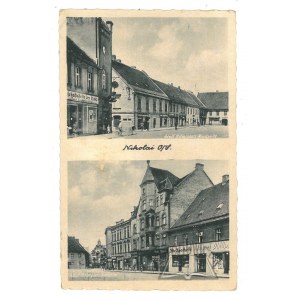 (MIKOŁÓW). Nikolai O/S. Adolf Hitlerplatz Nordseite; Adolf Hitlerplatz Sudseite.