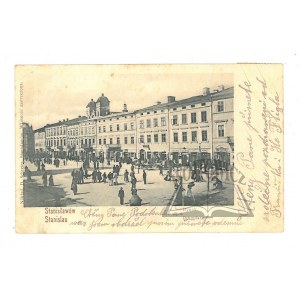 STANISŁAWÓW. Stanislau. Rynek.