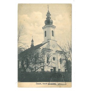 ŚLEMIEŃ. Kościół parafialny. (Pow. żywiecki).