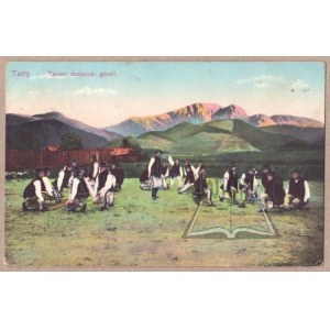 TATRY. Taniec zbójnicki górali.