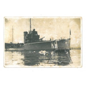ORP Krakowiak torpedo boat, pre-1936.