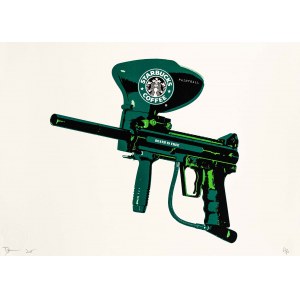 Death NYC, Starbucks Gun, 2018