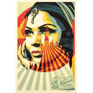 Shepard FAIREY (ur. 1970), Target Exceptions, 2021