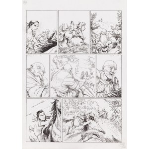 Giulio de Vita (b. 1971), Thorgal. Kriss de Valnor, vol. 2, board #20, 2011