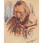 Leon Wyczółkowski (1852 Huta Miastkowska - 1936 Warszawa), Portret starego górala (Szymon Tatar)
