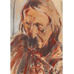 Leon Wyczółkowski (1852 Huta Miastkowska - 1936 Warsaw), Portrait of an Old Highlander (Szymon Tatar)