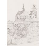 Wojciech Gerson (1831 Warsaw - 1901 Warsaw), View of Miechow, 1853