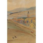 Julian Fałat (1853 Tuligłowy - 1929 Bystra), Żywiec, 1891