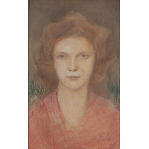 Teodor Axentowicz (1859 Brasov - 1938 Krakow), Portrait of a Woman