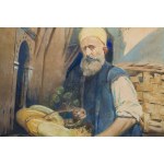 Feliks Michał Wygrzywalski (1875 Przemyśl - 1944 Rzeszów), Fruit trader from Constantinople, 1919