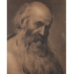 Józef Buchbinder (1836 Mordy - 1909 Warsaw), Portrait of an Old Man (Elijah), 1879