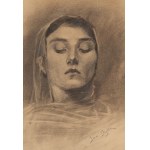 Jan Styka (1858 Ľvov - 1925 Rím), Portrét ženy