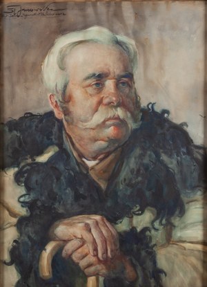 Stanisław Janowski (1866 Kraków - 1942 Kraków), Portret wójta