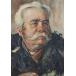 Stanislaw Janowski (1866 Kraków - 1942 Kraków), Portrait of a village chief