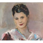 Rajmund Kanelba (Kanelbaum) (1897 Warschau - 1960 London), Porträt von Stasi Menkes, Ehefrau des Malers Zygmunt Menkes