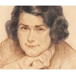 Wilhelm Wachtel (1875 Lwów - 1952 Nowy Jork), Portret kobiety, 1934