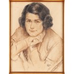 Wilhelm Wachtel (1875 Lwów - 1952 Nowy Jork), Portret kobiety, 1934